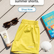 Load image into Gallery viewer, Women signature water resist style fit style Shorts/yellow

