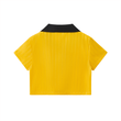 Load image into Gallery viewer, Women signature Collar Striped Cropped Jersey
