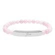 Load image into Gallery viewer, “Flow”Engraved Natural Stone Bar Bracelet
