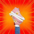 Load image into Gallery viewer, limited Women’s high top sunflower canvas shoes
