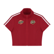Load image into Gallery viewer, Women “flow” no matter” Full Zip Short Sleeve T-Shirt
