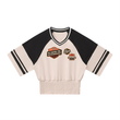 Load image into Gallery viewer, Women "no matter"  Color Block Ruched T-Shirt

