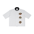 Load image into Gallery viewer, "no matter the obstacle" flow Striped Full-Zip Baseball Jersey
