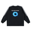 Load image into Gallery viewer, Women Wild flower color block v-Neck Long-Sleeve T-Shirt
