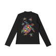 Load image into Gallery viewer, Women “Flying turtles” Long Sleeve T-Shirt
