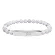 Load image into Gallery viewer, “Flow”Engraved Natural Stone Bar Bracelet
