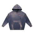 Load image into Gallery viewer, “Flow” signature Vintage Washed Frayed Fleece Hoodie
