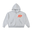 Load image into Gallery viewer, "Flow" fleeced full-zip boxy hoodie
