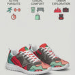 Load image into Gallery viewer, Women signature flow trail blaze 3.0 athletic shoes
