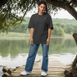 Load image into Gallery viewer, Women signature Oversized smoky grey faded comfort shirt
