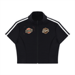 Load image into Gallery viewer, Women “flow” no matter” Full Zip Short Sleeve T-Shirt

