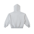 Load image into Gallery viewer, Signature Contrast-Stitched Boxy Fleece Zip Hoodie
