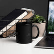Load image into Gallery viewer, rockandshore Black Glossy Mug
