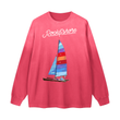 Load image into Gallery viewer, Men Signature “the Boat” Washed Long Sleeve T-Shirt
