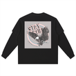 Load image into Gallery viewer, Men “Stay true” Layered Long Sleeve Oversized Tee
