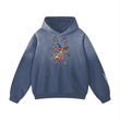 Load image into Gallery viewer, “Flying Turtle” Sunfade Oversized Hoodie
